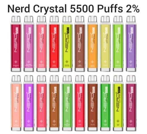 Nerd Crystal 5500 Puffs