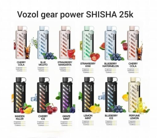 Vozol Gear Shisha 25000 Puffs Disposable Vape 1