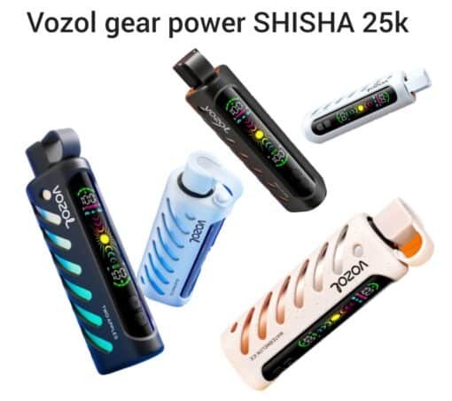 Vozol Gear Shisha 25000 Puffs Disposable Vape