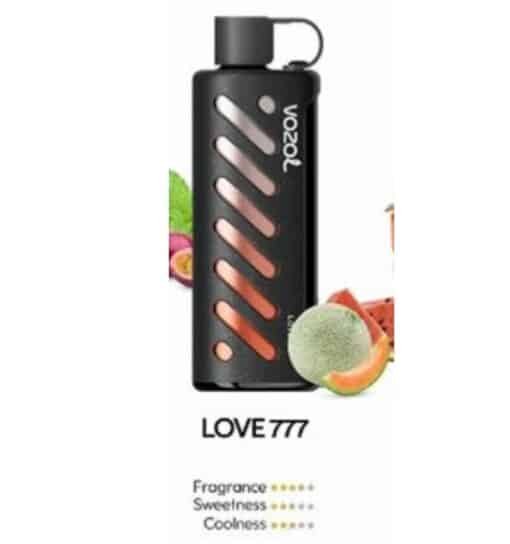 Vozol Gear Shisha 25000 Puffs Disposable Vape love 777