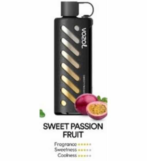 Vozol Gear Shisha 25000 Puffs Disposable Vape sweet passion fruit