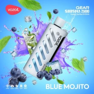 Vozol Gear Shisha 25k Puffs blue mojito