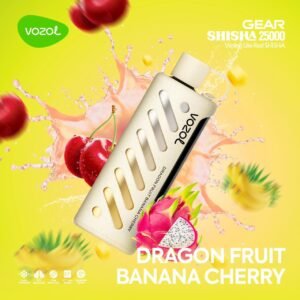 Vozol Gear Shisha 25k Puffs dragon fruit banana cherry