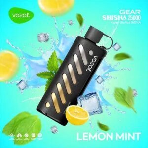 Vozol Gear Shisha 25k Puffs lemon mint