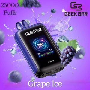 Geek Bar Watt 23000 Puffs grape ice