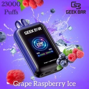 Geek Bar Watt 23000 Puffs grape raspberry