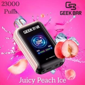 Geek Bar Watt 23000 Puffs peach ice