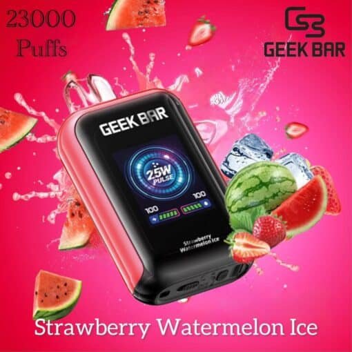 Geek Bar Watt 23000 Puffs strawberry watermelon