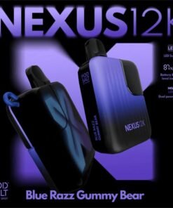 Pod Salt Nexus 12000 Puffs blue razz gummy