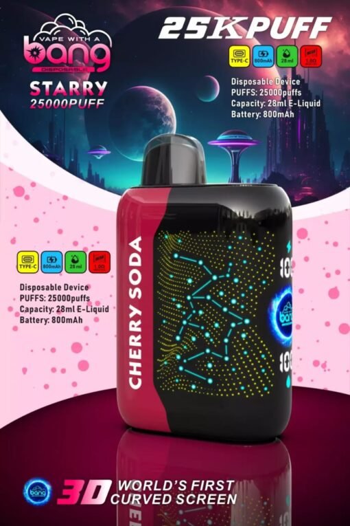 Bang Starry 25000 Puffs cherry cola