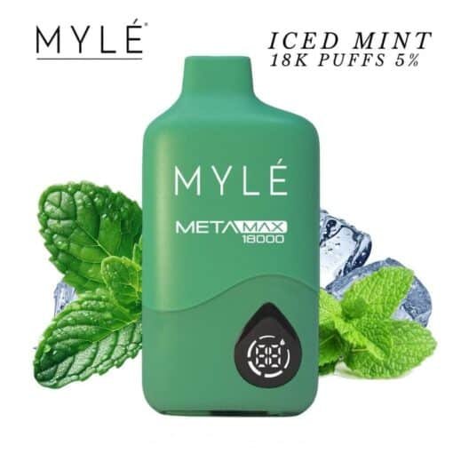 MYLE Meta Max 18000 Puffs iced mint