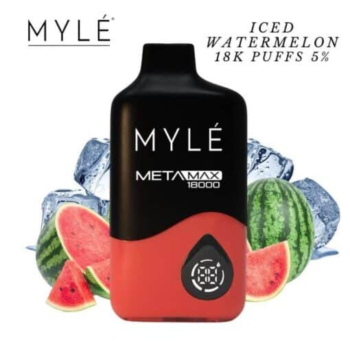 MYLE Meta Max 18000 Puffs iced watermelon