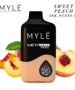 MYLE Meta Max 18000 Puffs sweet peach