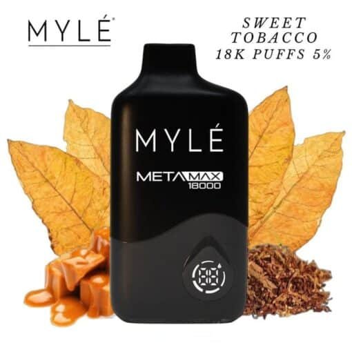 MYLE Meta Max 18000 Puffs sweet tobacco