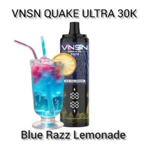 VNSN QUAKE ULTRA 30000 Disposable blue razz ice