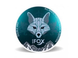 White Fox Nicotine Pouches Double Mint