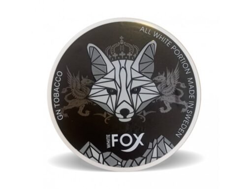 White Fox Nicotine Pouches Black