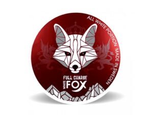 White Fox Nicotine Pouches Red