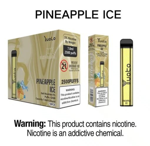 Yuoto XXL 2500 Puffs pineapple ice