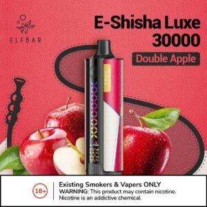 Elf Bar E Shisha Luxe 30000 Puffs double apple