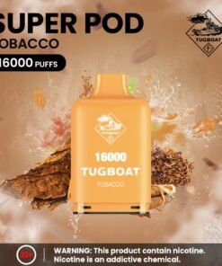 Tugboat Super 16000 Puffs Pod Mod Tobacco
