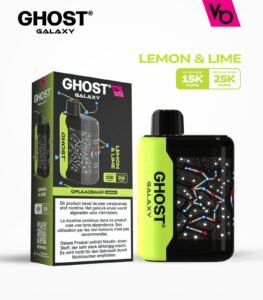Vape Bar Ghost Galaxy 25000 Puffs lemon lime