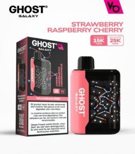 Vape Bar Ghost Galaxy 25000 Puffs strawberry raspberry cherry