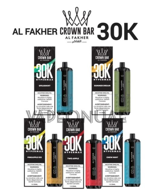 Al Fakher Crown Bar Hyper Max 30K
