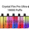 Crystal Fire Pro Ultra+ 18000 Puffs Disposable Vape 