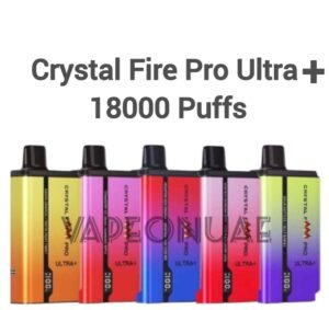 Crystal Fire Pro Ultra+ 18000 Puffs Disposable Vape 