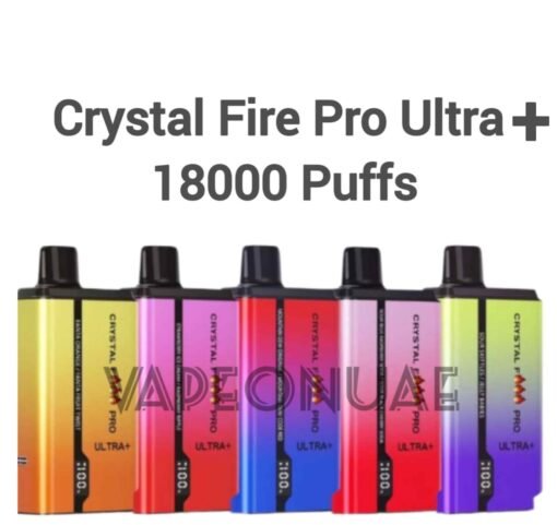 Crystal Fire Pro Ultra+ 18000 Puffs Disposable Vape 
