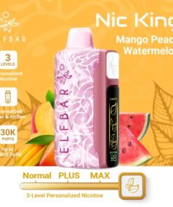 Elf Bar Nic King 30000 Puffs mango peach watermelon