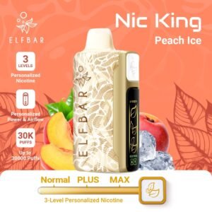Elf Bar Nic King 30000 Puffs peach ice