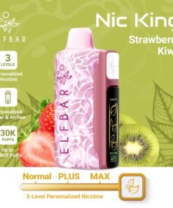 Elf Bar Nic King 30000 Puffs strawberry kiwi