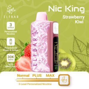 Elf Bar Nic King 30000 Puffs strawberry kiwi