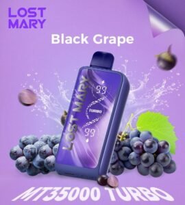 Lost Mary MT35000 Turbo Disposable Vape  black grape