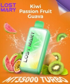 Lost Mary MT35000 Turbo Disposable Vape  kiwi passion fruit guava