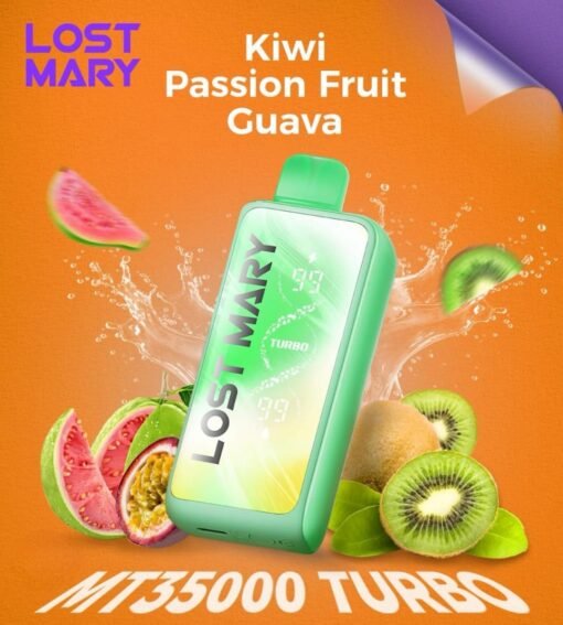 Lost Mary MT35000 Turbo Disposable Vape  kiwi passion fruit guava