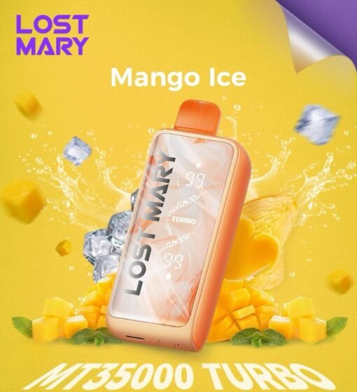 Lost Mary MT35000 Turbo Disposable Vape  mango ice