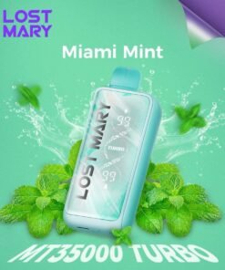 Lost Mary MT35000 Turbo Disposable Vape  miami mint