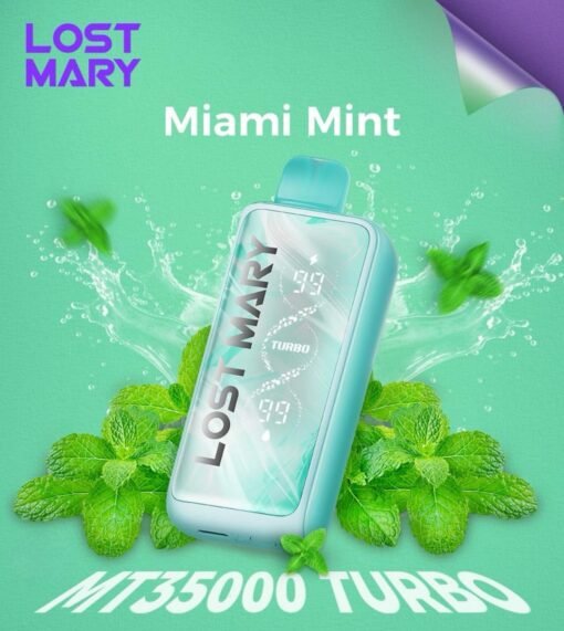 Lost Mary MT35000 Turbo Disposable Vape  miami mint