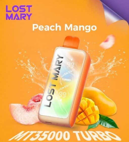 Lost Mary MT35000 Turbo Disposable Vape  mango ice