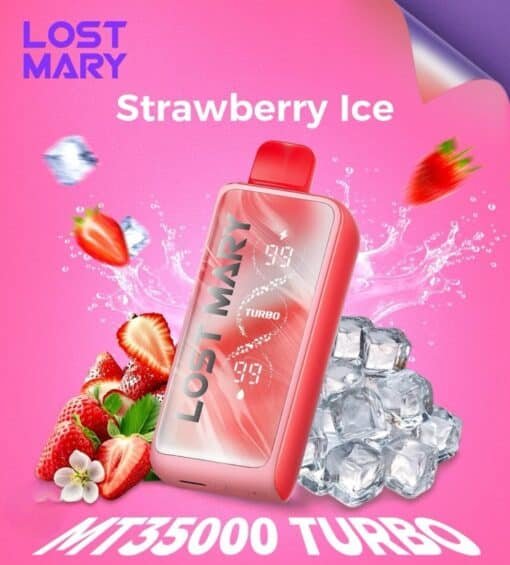 Lost Mary MT35000 Turbo Disposable Vape  strawberry ice