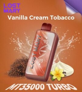 Lost Mary MT35000 Turbo Disposable Vape  vanilla cream tobacco