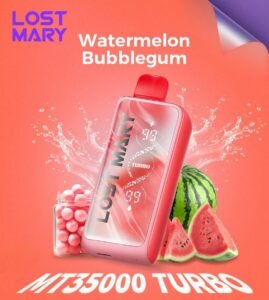 Lost Mary MT35000 Turbo Disposable Vape  watermelon bubble gum