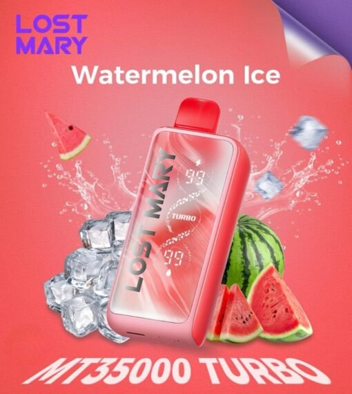 Lost Mary MT35000 Turbo Disposable Vape  watermelon ice