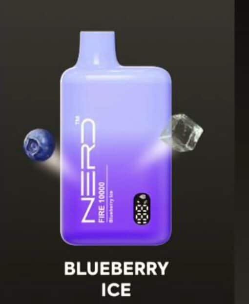 NERD FIRE 10000 Puffs blueberry ice