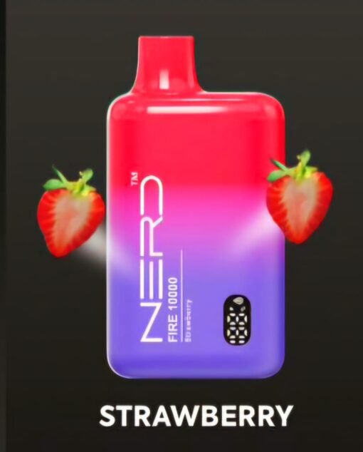 NERD FIRE 10000 Puffs strawberry