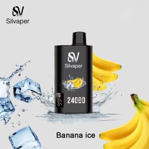 SilVaper Rocket 24000 Puffs banana ice