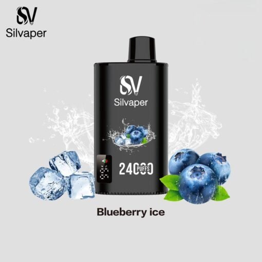 SilVaper Rocket 24000 Puffs blueberry ice